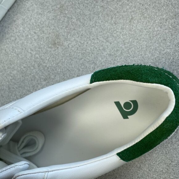 NEW Tretorn Swerve Men's Size 10 White & Green Sneakers Low top - Picture 4 of 8